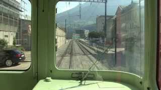 cab ride Zermatt  Briga linea GlacierExpress 44 [upl. by Fortunna903]