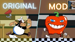 What if Pepperman was playable character in Pizza Massacre Pizza Massacre mods Gameplay [upl. by Guise]