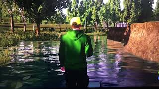 Fishing sim world pro tour Elijah lake Johnson [upl. by Ykvir]