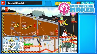 やっぱりオフィシャルの解き方は頭良い【Contraption Maker】23 [upl. by Lyrradal228]