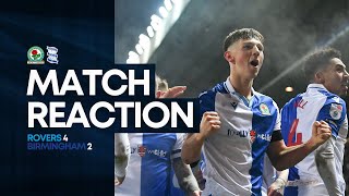 BLACKBURN ROVERS 42 BIRMINGHAM CITY MATCH REACTION  NEW DEAL SAME SAMMIE  Rovers Chat [upl. by Max46]