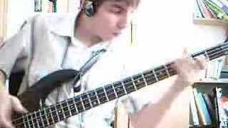 Old video RHCP  Higher ground bass cover [upl. by Oiznun525]