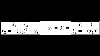 LaSalles invariant set theorem to prove Asymptotical Stability [upl. by Nahsaj]