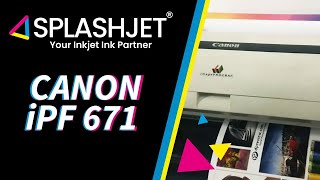 Splashjets Compatible Ink for Canon 670671 and 770771  Ink for Canon PFI 8107 8207 Cartridges [upl. by Persas]