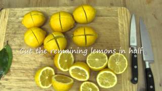 How to make Preserved Lemons [upl. by Enajiram682]