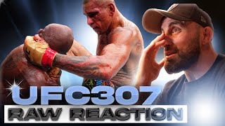 Watching a WAR Pereira Vs Rountree Live  Alex Volkanovskis Raw Reactions to UFC307 [upl. by Gratiana]