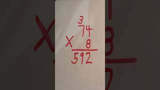 2 Digit by 1 Digit Multiplication Example [upl. by Ornie298]