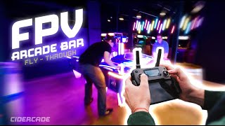 INSANE FPV Drone Arcade Bar One Shot [upl. by Batista269]