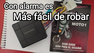 La alarma de tu moto hace más fácil su robo [upl. by Abbott711]