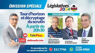 Législatives 2024 – Plateau spécial  tour d’horizon et décryptage du scrutin [upl. by Dib]