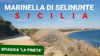 🇮🇹 SPIAGGIA quotLA PINETAquot  MARINELLA DI SELINUNTE SICILIA A SETTEMBRE 😀 [upl. by Lupien]