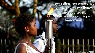 Kwibuka20  Urumuri Rutazima rwakirirwe mu Karere ka Ngororero [upl. by Aryahay]