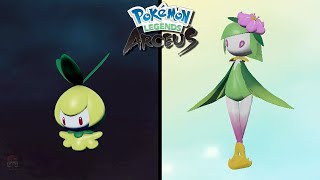 How to Find Petilil amp Evolve It Into Lilligant in Pokemon Legends Arceus [upl. by Phineas]