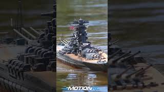 Sailing the gorgeous Bancroft Yamato 1200 scale RC Battleship On Sale Now [upl. by Griffie]