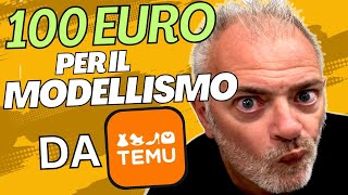 100 Euro di prodotti per MODELLISMO da TEMU [upl. by Nosreh691]