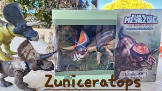 Beasts of the Mesozoic Zuniceratops unboxing and review [upl. by Crispa336]