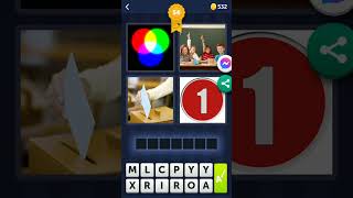 4 Pics 1 Word Level 51 52 53 54 55 [upl. by Avril]