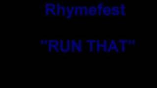 Rhymefest run that [upl. by Clio834]