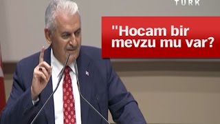 Başbakan Binali Yıldırımın İsveç anısı Hocam aramızda bir mevzu mu var [upl. by Shanleigh208]