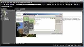 3  Introduction to Expression Web 4 Tutorial [upl. by Anastos]