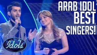 Arab Idol BEST Singers  Idols Global [upl. by Eehtomit]