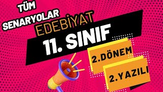 11 SINIF EDEBİYAT 2 DÖNEM 2 SINAV [upl. by Luis]