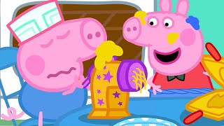 Georges Cooking Chaos 🍝  Peppa Pig Tales Full Episodes [upl. by Esorbma]