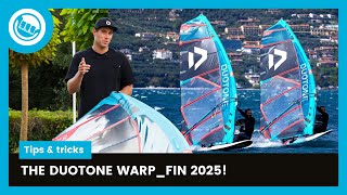 How to trim your 2025 Duotone Warp Fin by JORDY VONK [upl. by Asiluy]