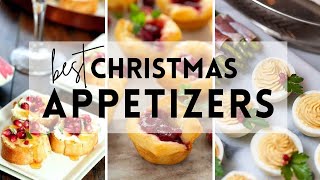 12 Best Christmas Appetizer Recipes christmas appetizers sharpaspirant [upl. by Glen]