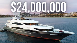 24000000 164 Trinity SuperYacht Tour [upl. by Flanna]