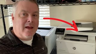 HP LaserJet Pro  Model M426fdw Review by Woodworking Business Owner [upl. by Alig]