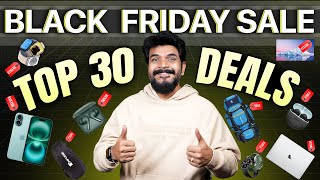 TOP 30 Plus Deals in Black Friday Sales On Amazon amp Flipkart 2024  in Telugu [upl. by Eliam713]