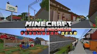 SHARE ‼️ MAP NUANSA INDONESIA PERUMAHAN DESA For Mcpe V 120 [upl. by Ynatterb]