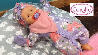 Changing my Corolle Baby Doll and Modifying Pacifier with Silicone Ear Plugs [upl. by Jeffrey]