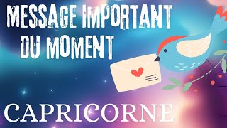 CAPRICORNE ♑️ MESSAGE IMPORTANT DU MOMENT 🔮💫 [upl. by Bussy763]