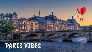 Feel Happy with Upbeat and Charming French Music  Romantic Paris [upl. by Einahpet]