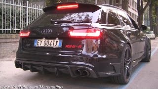 INSANE Sounding ABT RS6R w Straight Pipes Dekat Milltek Exhaust [upl. by Nibuz]