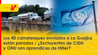 ¿Y los carrotanques que Petro envió a La Guajira  MinSalud pasa por encima de interventor [upl. by Ollayos]