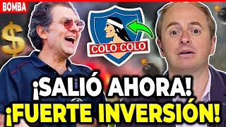 🚨💣 ¡EXCLUSIVO ¡GRANDES REFUERZOS PARA 2025 ¡CONFIRMADO YA ¡MIRAD ULTIMAS NOTICIAS COLO COLO HOY [upl. by Enilada718]