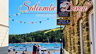 Salcombe Devon Beautiful Costal Town 2024 4k [upl. by Shaefer]