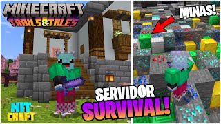 🔔 El mejor servidor SURVIVAL CUSTOM para Minecraft PE 120  Items custom amp dungeons ✅ [upl. by Yee]