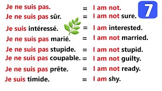 phrases simples pour apprendre langlais facilement  partie 7 ✪✪✪✪easy sentences to learn french 🌿 [upl. by Zetra]