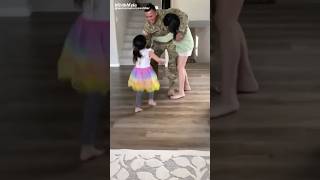 Soldier Coming Home Surprise ❤️ [upl. by Lerim]