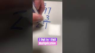 2 Digit by 1 Digit Multiplication [upl. by Luben]