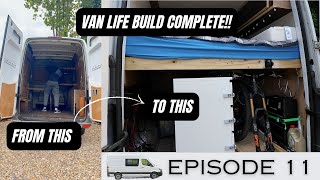 Van Life Conversion Project Is Complete Ep11 [upl. by Lodhia]