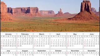 Creating a Calendar with the Calendar Wizard Extension in CorelDRAW X8 [upl. by Akinej]