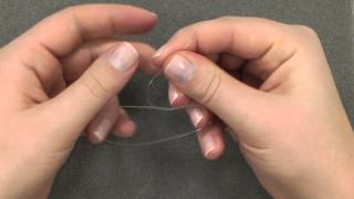 How to Tie a Surgeons Knot  a Simply Beads Club Tutorial [upl. by Conrado]