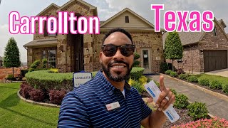 Carrollton Texas Home Tour  DallasFort Worth Real Estate [upl. by Ycnej892]