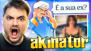 TENTEI ACERTAR MINHA NAMORADA NO AKINATOR [upl. by Idalla]