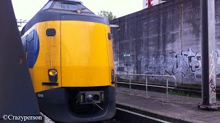 NS ICMm trein rijdt langs bij Hofplein Rotterdam naar Den Haag Centraal [upl. by Prasad]